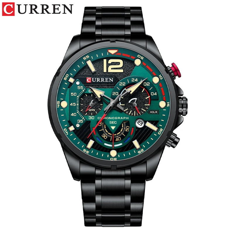 Relógio Curren  Business Chronograph