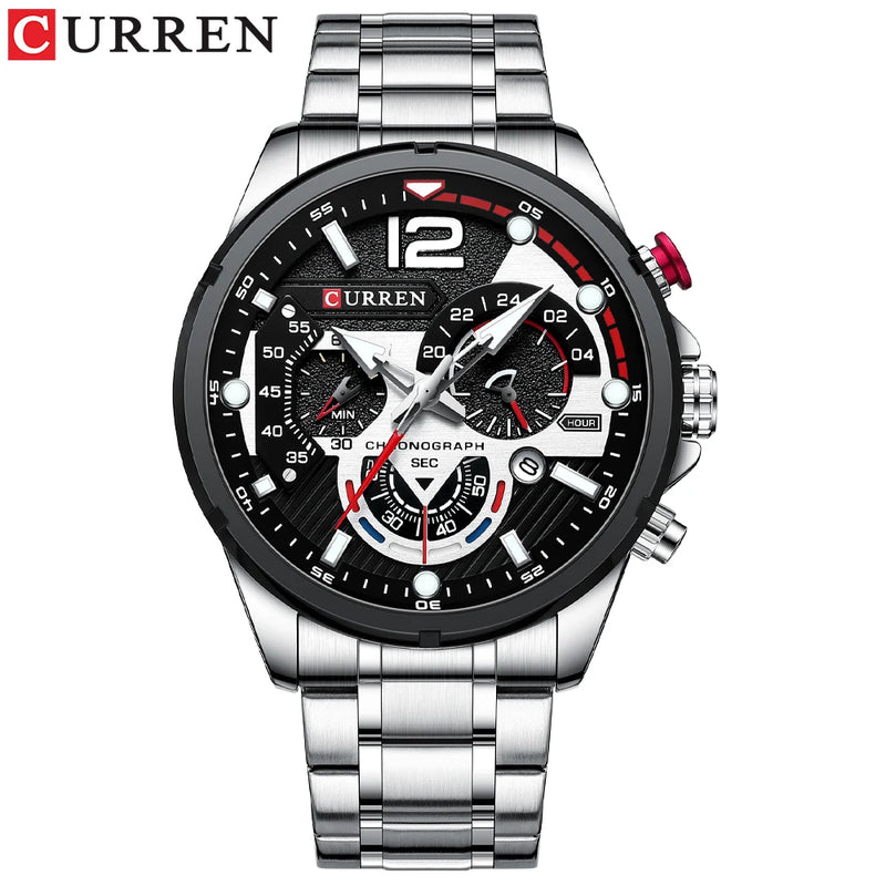 Relógio Curren  Business Chronograph