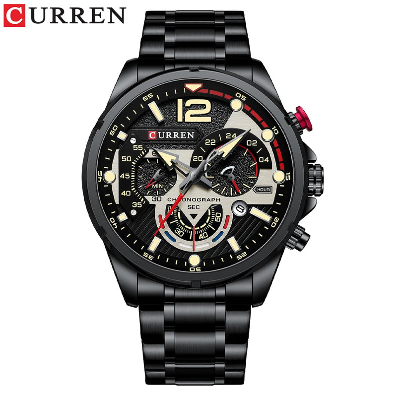 Relógio Curren  Business Chronograph