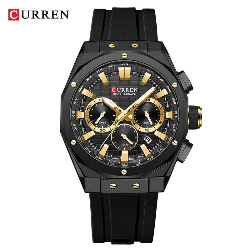 Relógio Curren  Casual Sports Quartz