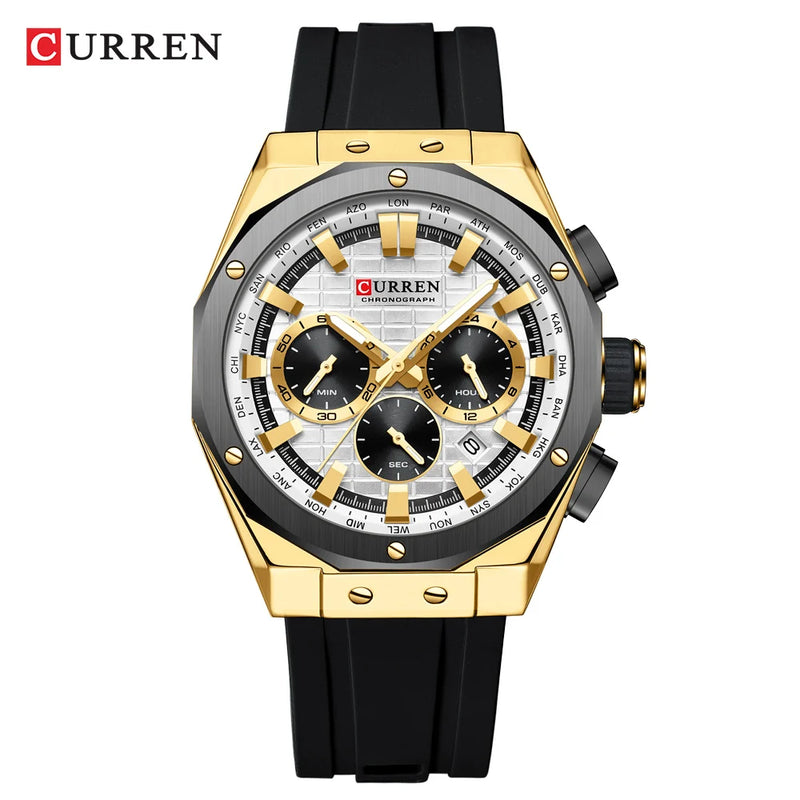 Relógio Curren  Casual Sports Quartz