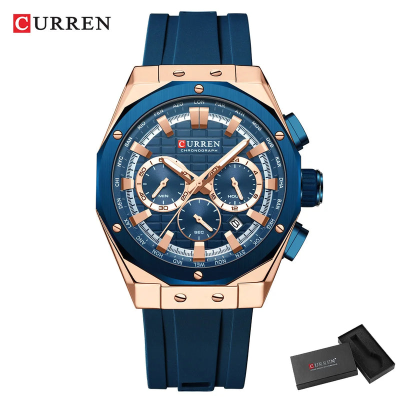 Relógio Curren  Casual Sports Quartz