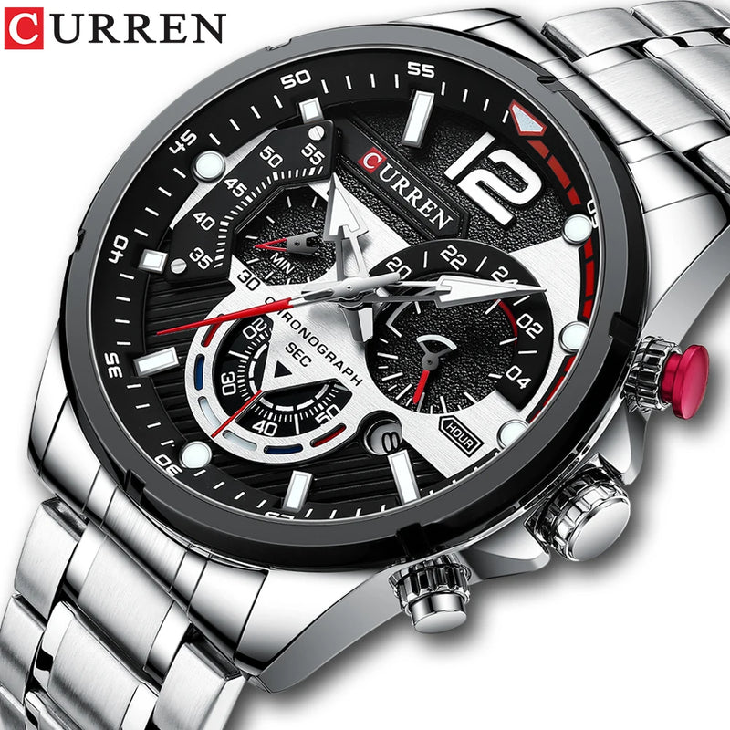 Relógio Curren  Business Chronograph