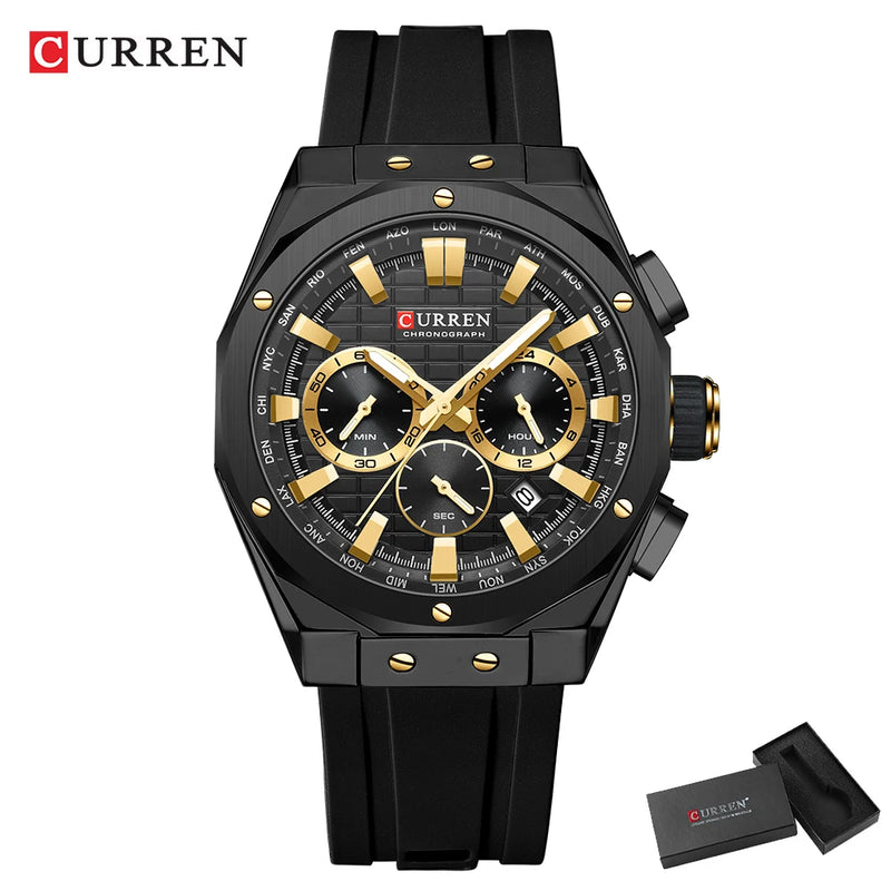 Relógio Curren  Casual Sports Quartz