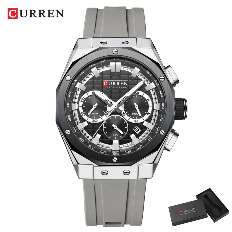 Relógio Curren  Casual Sports Quartz